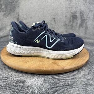 New Balance Fresh Foam Shoes Womens Size 8 Blue Running Sneakers Mesh Athletic